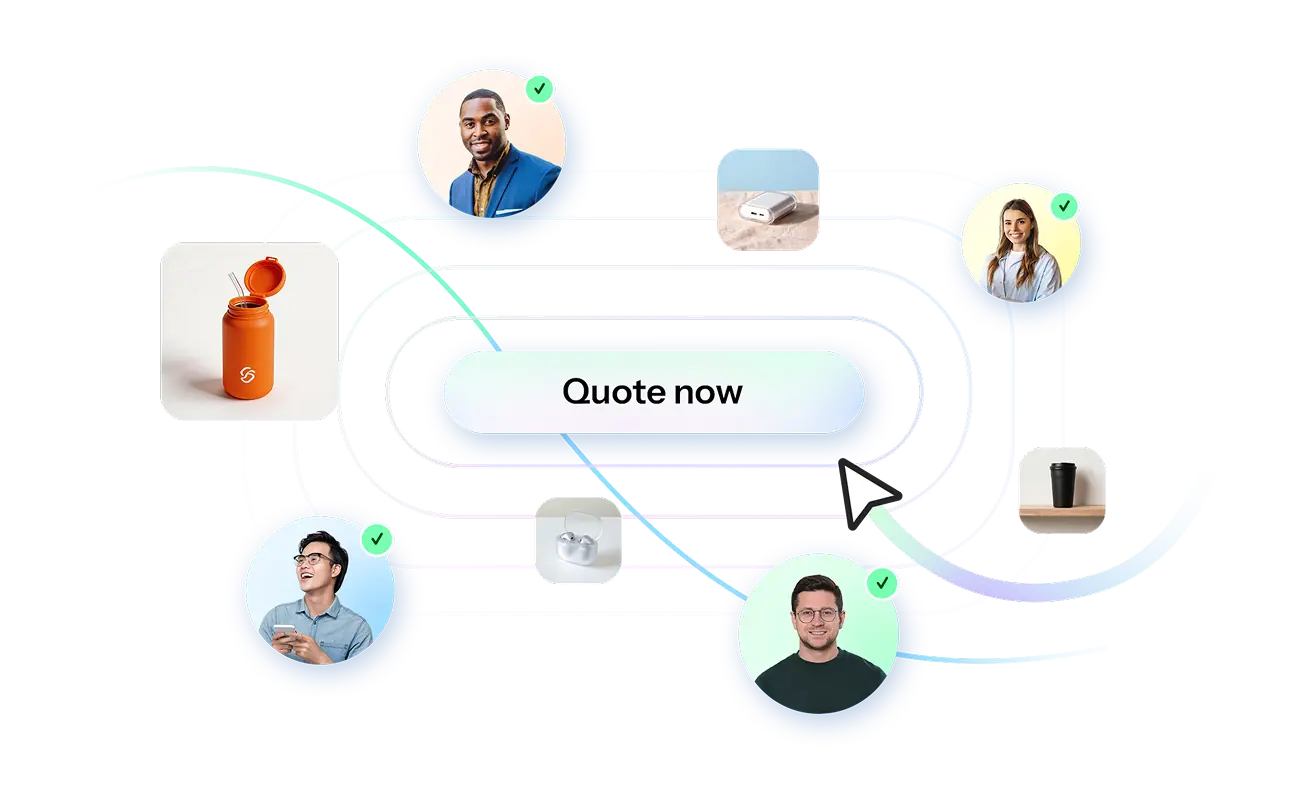 RFQ buyer matching visualization