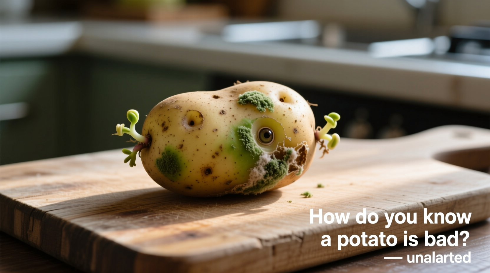 how do you know a potato is bad