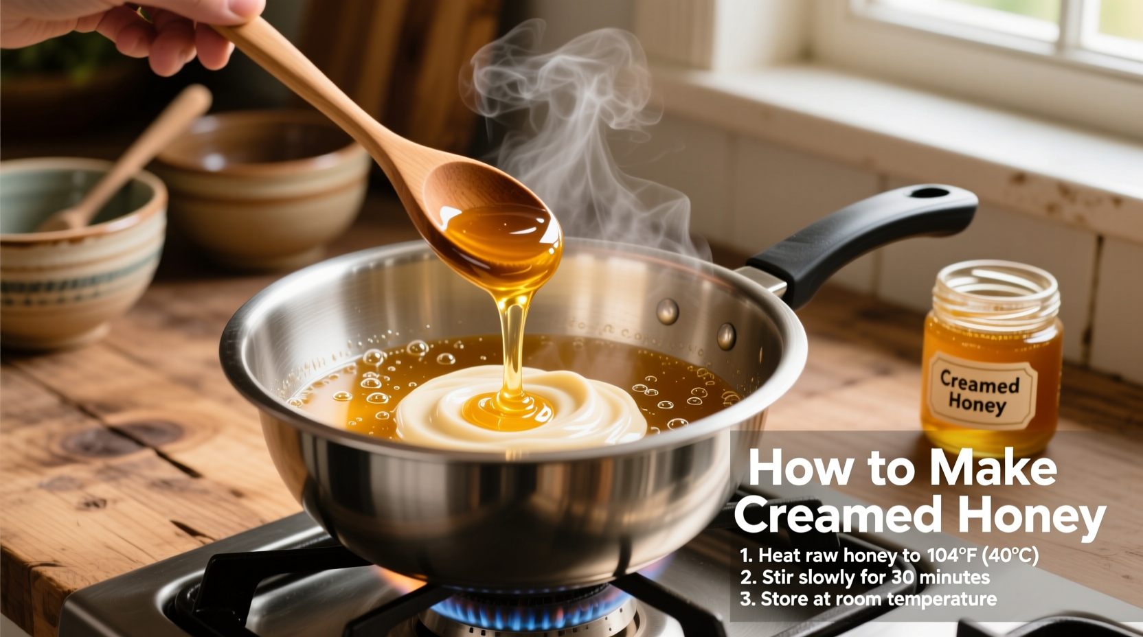 How to Make Creamed Honey: Perfect Spreadable Recipe
