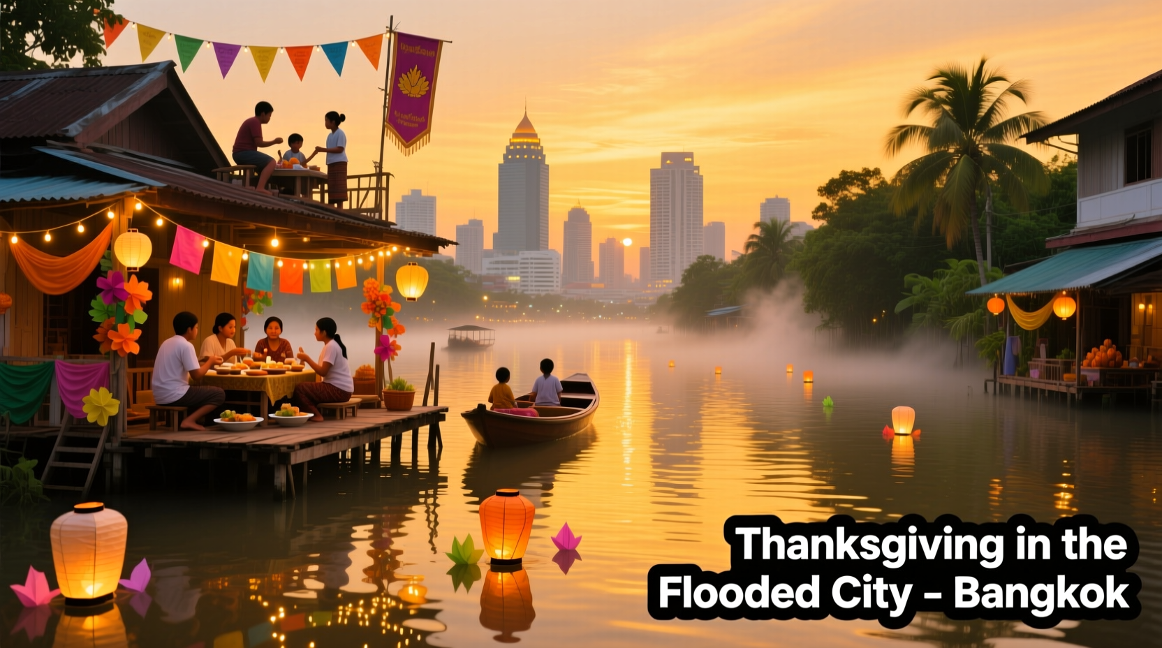 Spending Thanksgiving in a Flooded Bangkok: Budget Travel Guide