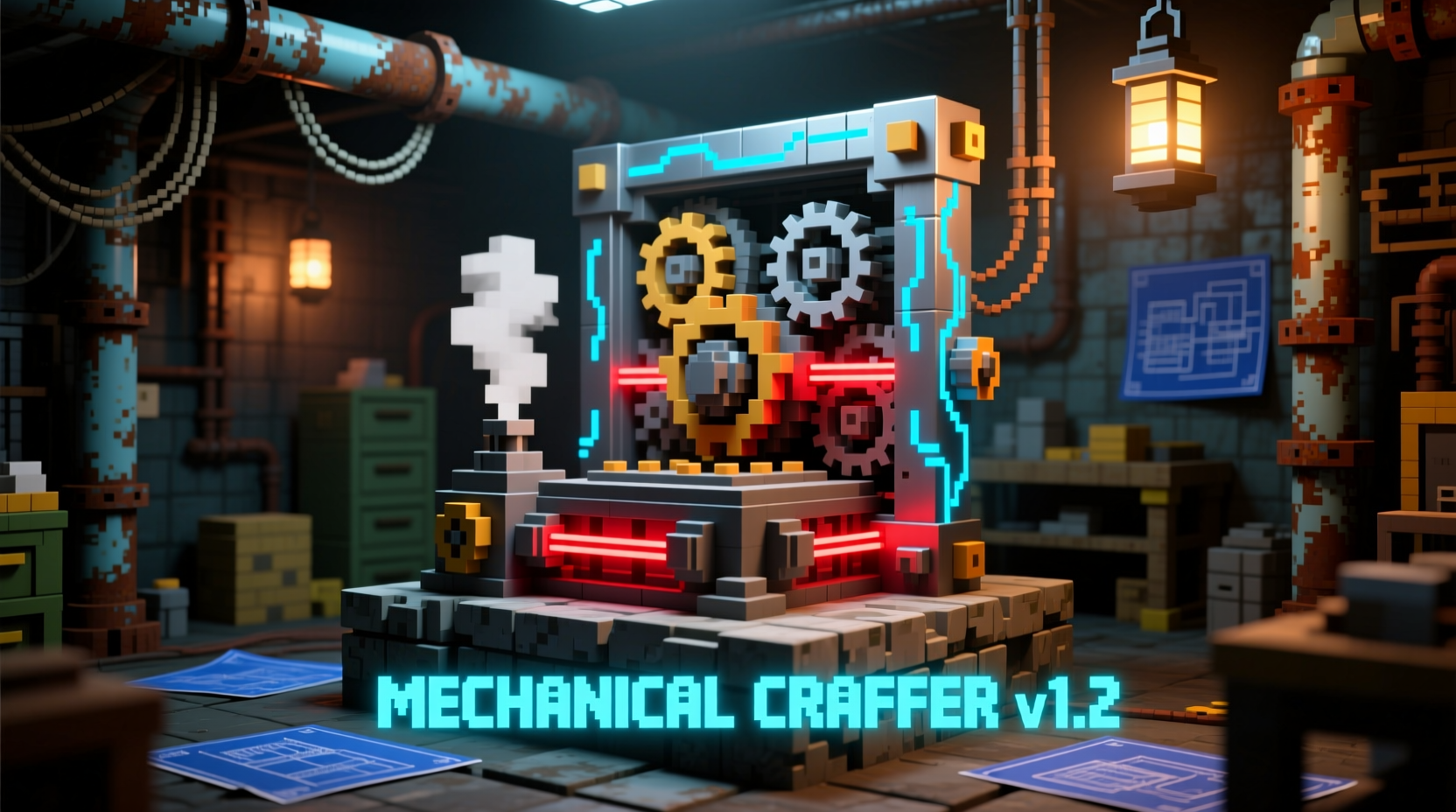 Create mod mechanical crafter in Minecraft
