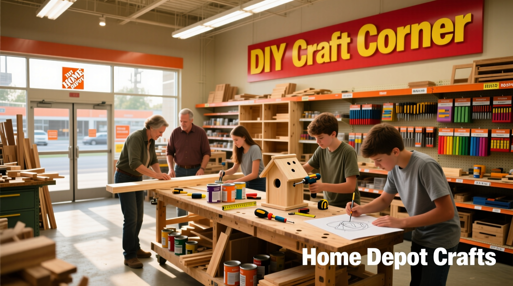 10 Home Depot Crafts: Transform Materials into Art