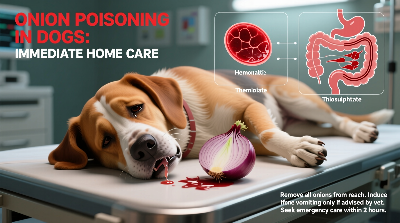 Onion Poisoning in Dogs: Critical Vet Care Required