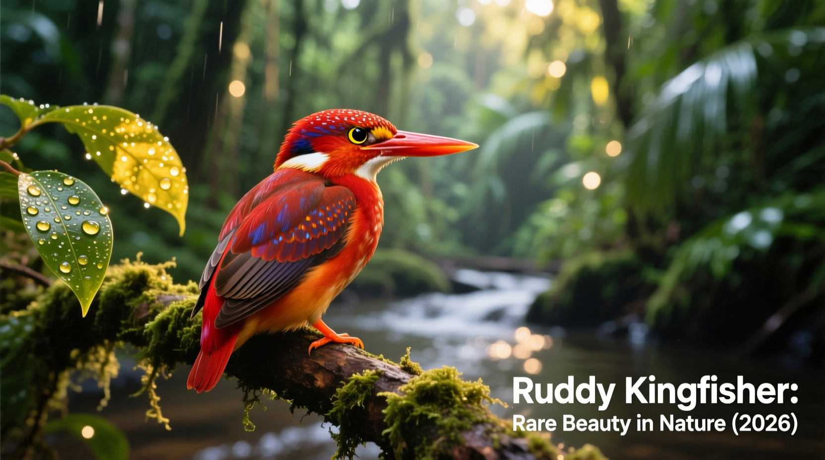 Ruddy Kingfisher: Rare Beauty in Nature (2026)