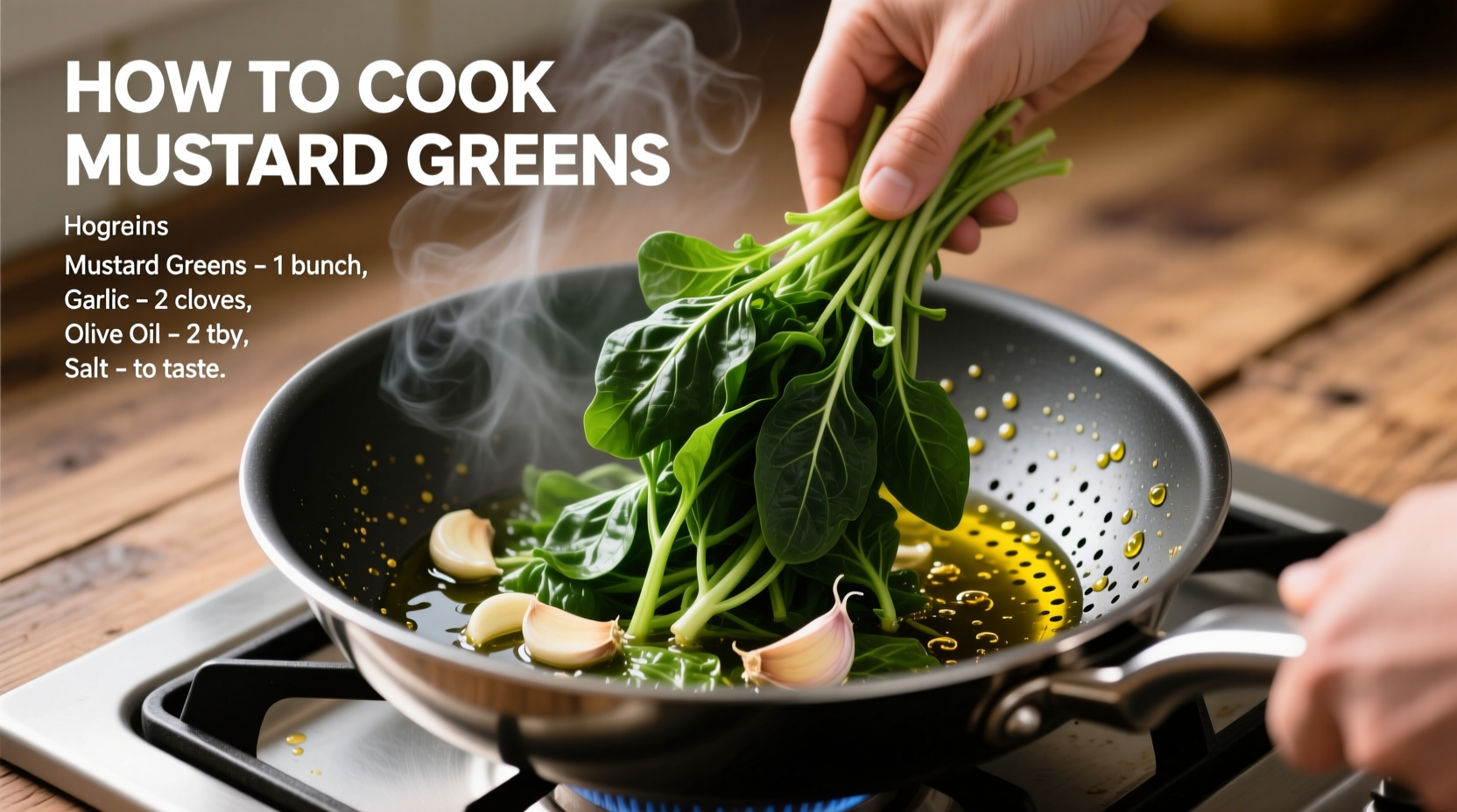 How to Cook Mustard Greens: Simple Methods & Tips