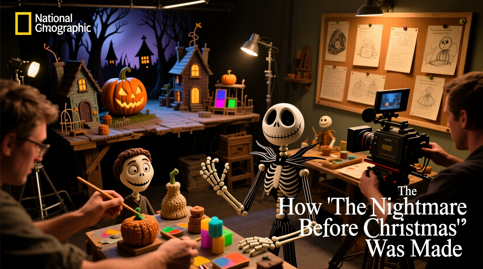 how did they make nightmare before christmas