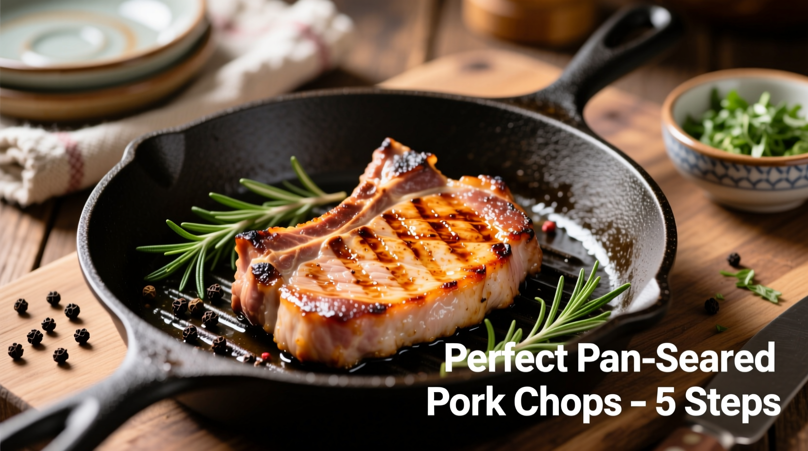 How to Cook Pork Chops Perfectly Every Time