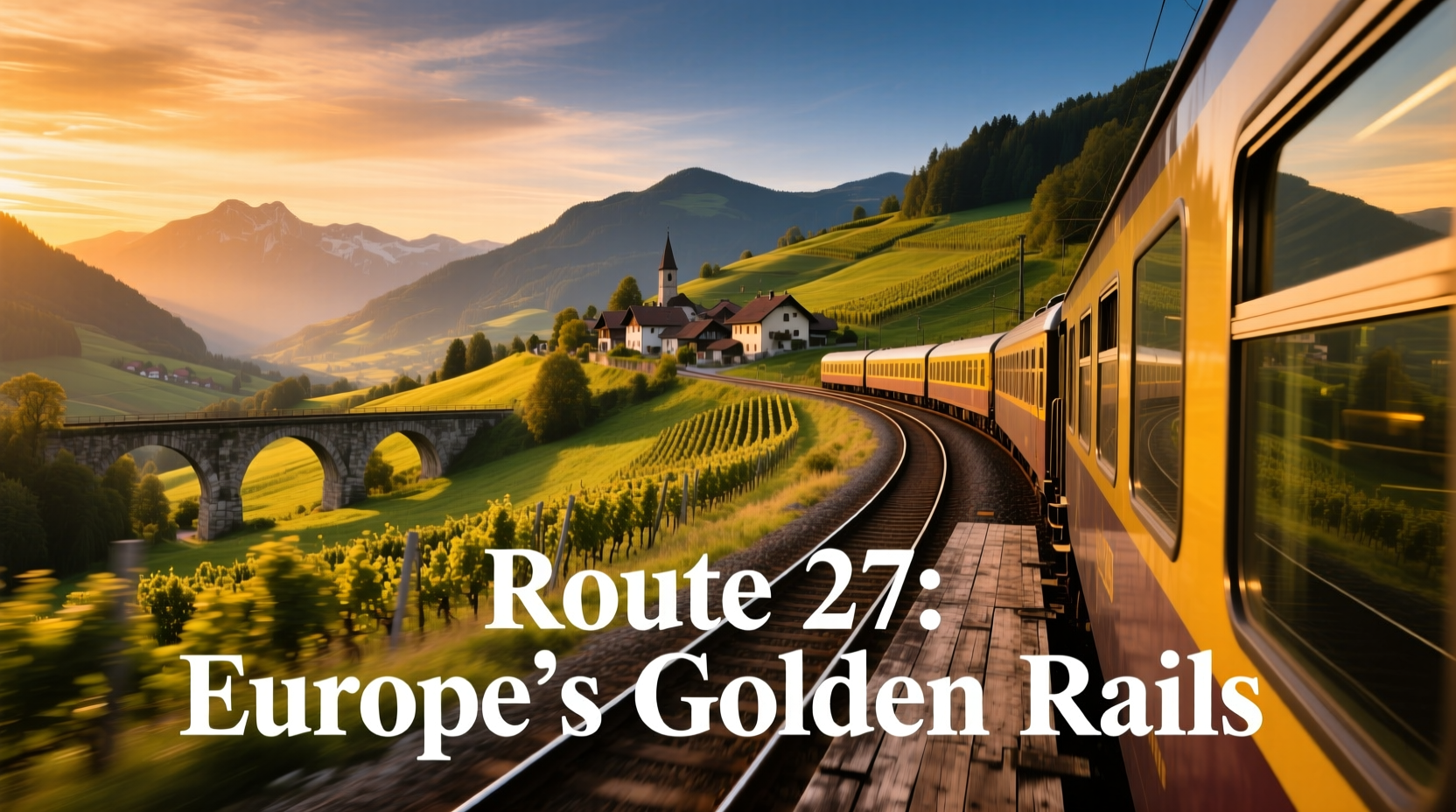 12-Images Best European Train Route 27: Budget Travel Guide