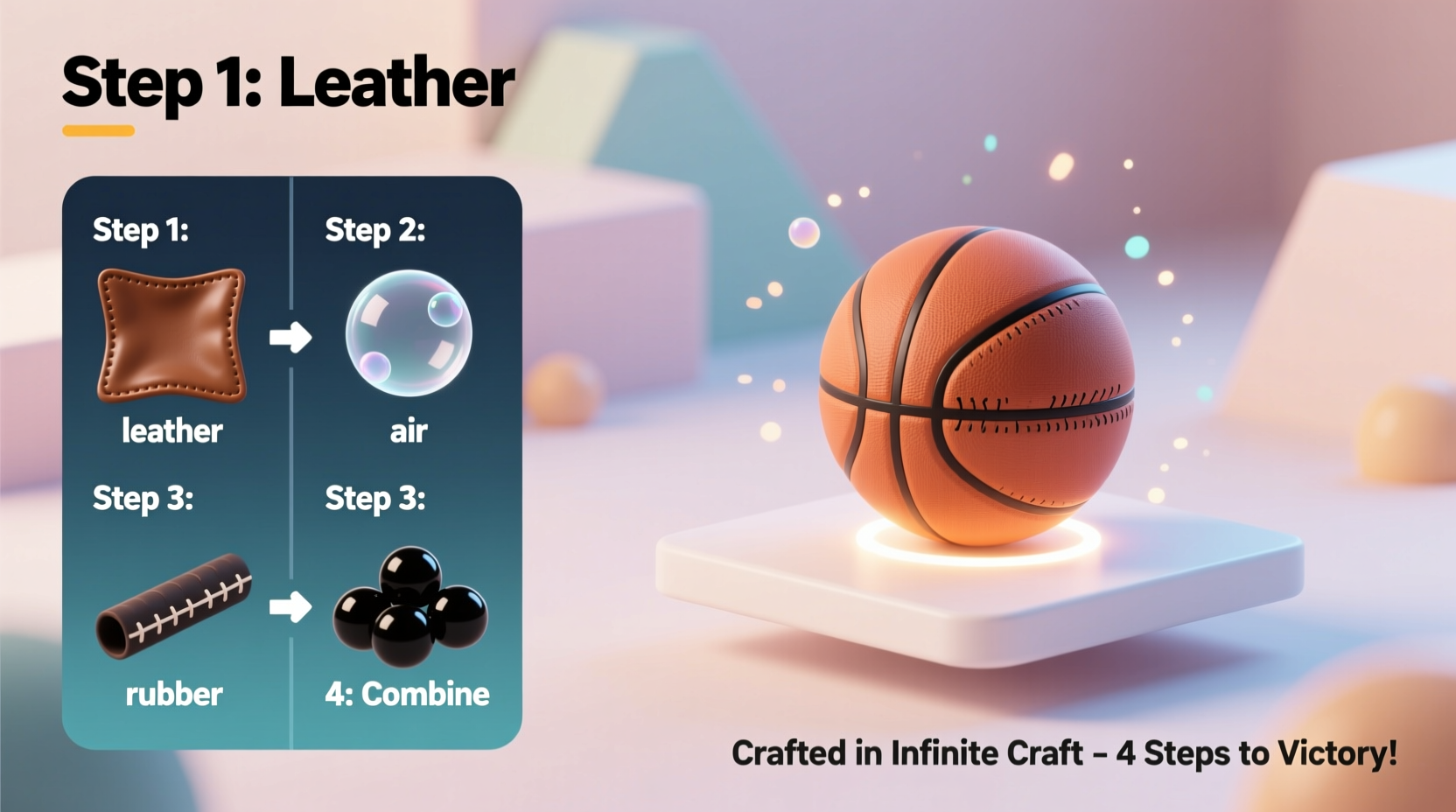 how to make basketball in infinite craft