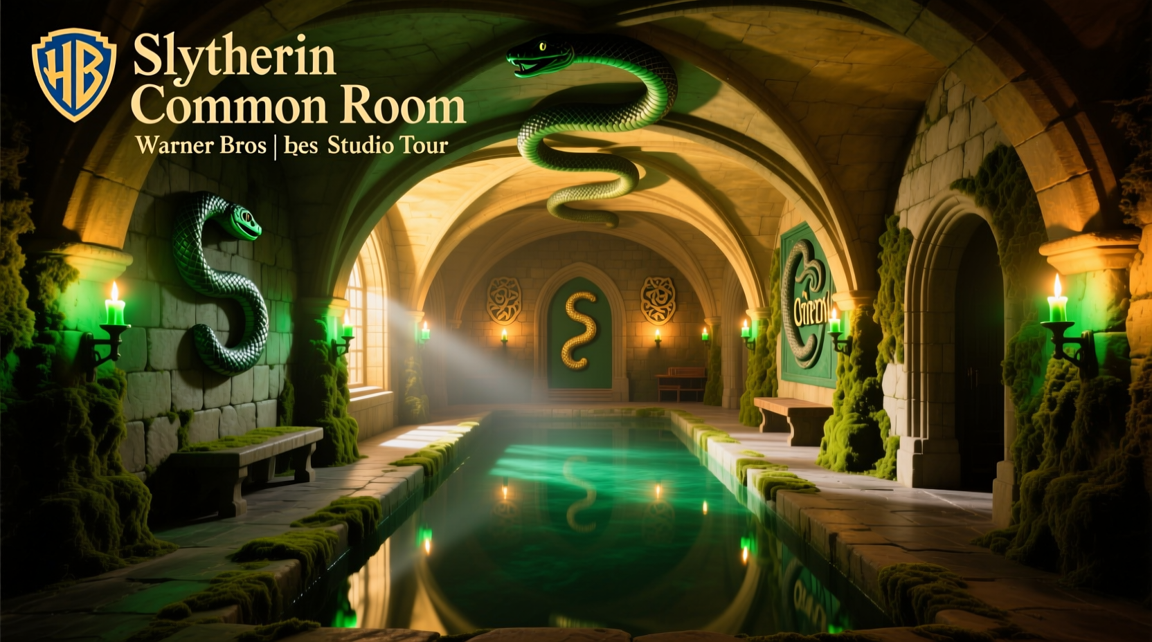 How to Visit the Slytherin Common Room at Warner Bros Studio Tour