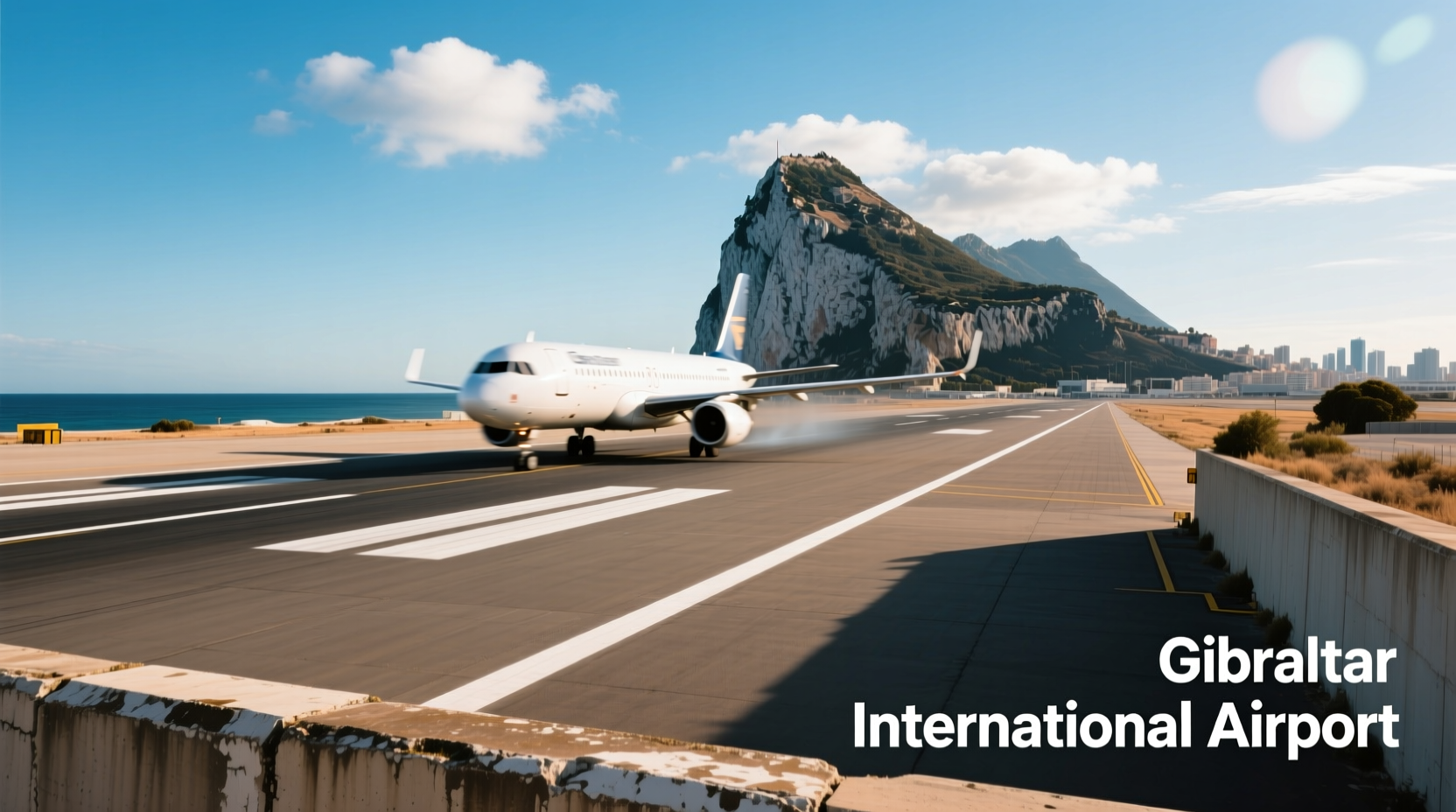 How to Get From Gibraltar Airport Runway to Town & Beyond