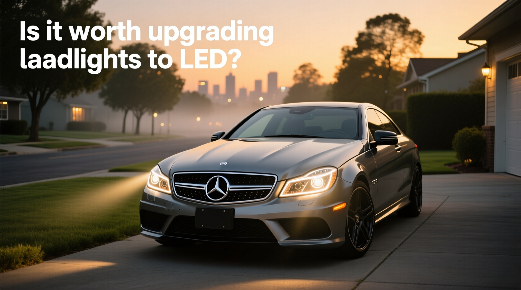 Is it worth upgrading W207 headlights to LED? Buying guide