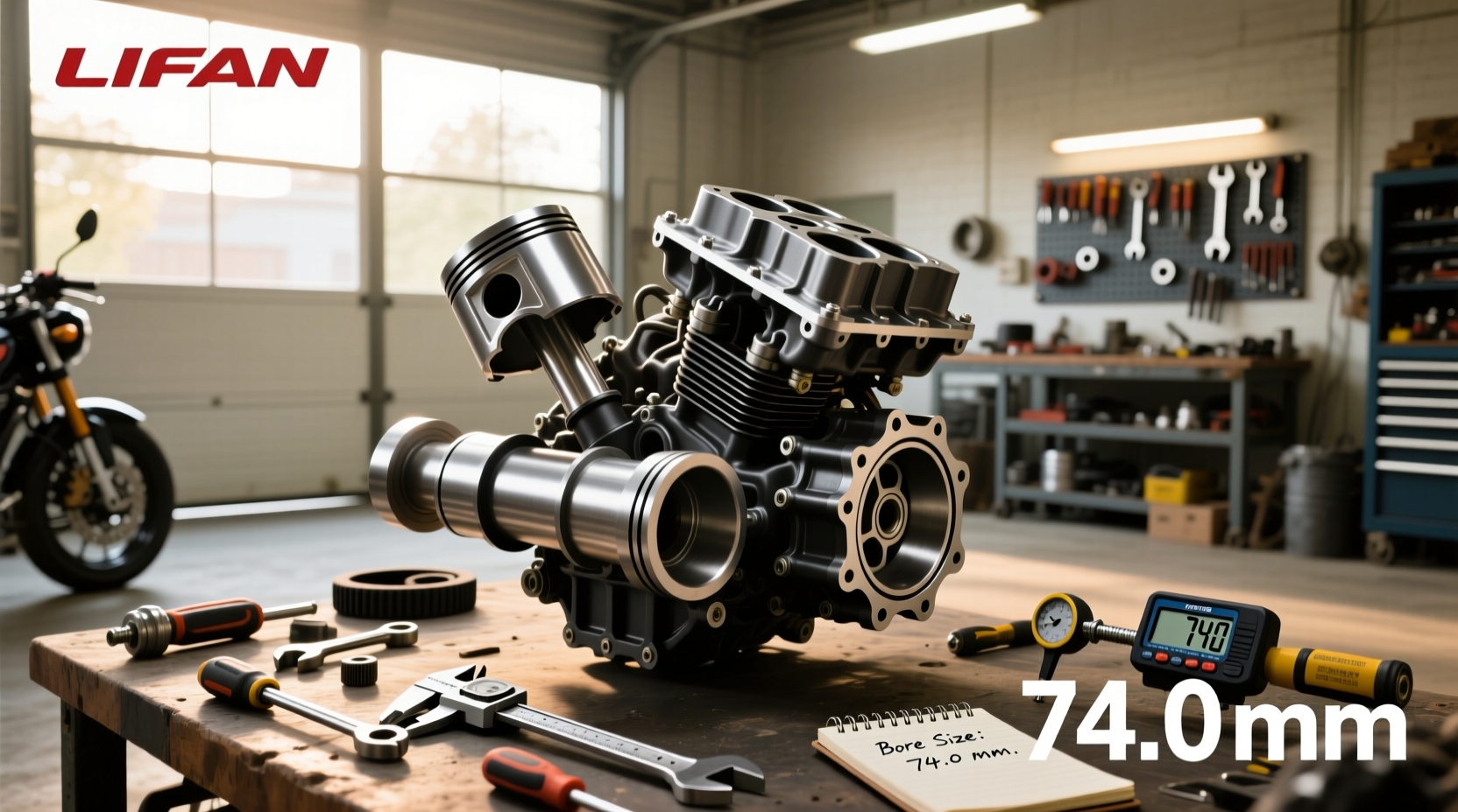 How to Choose Lifan 125cc Big Bore Kit, What Is the Bore Size?