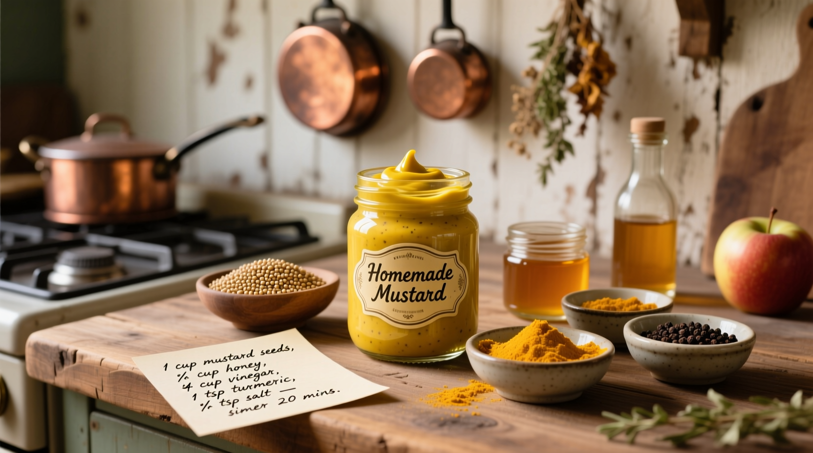 Perfect Homemade Mustard Recipe: 3-Day Method