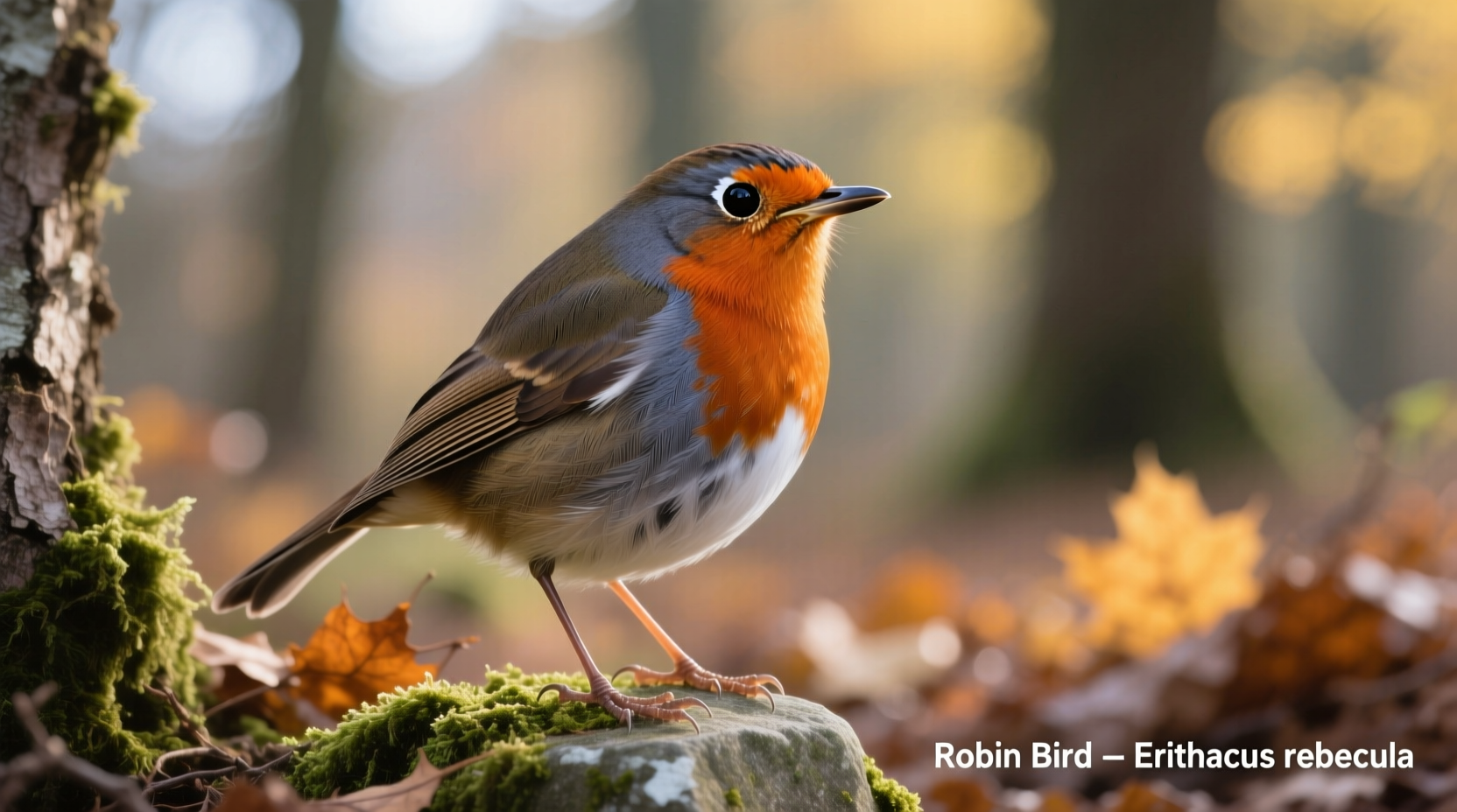 what does a robin bird look like