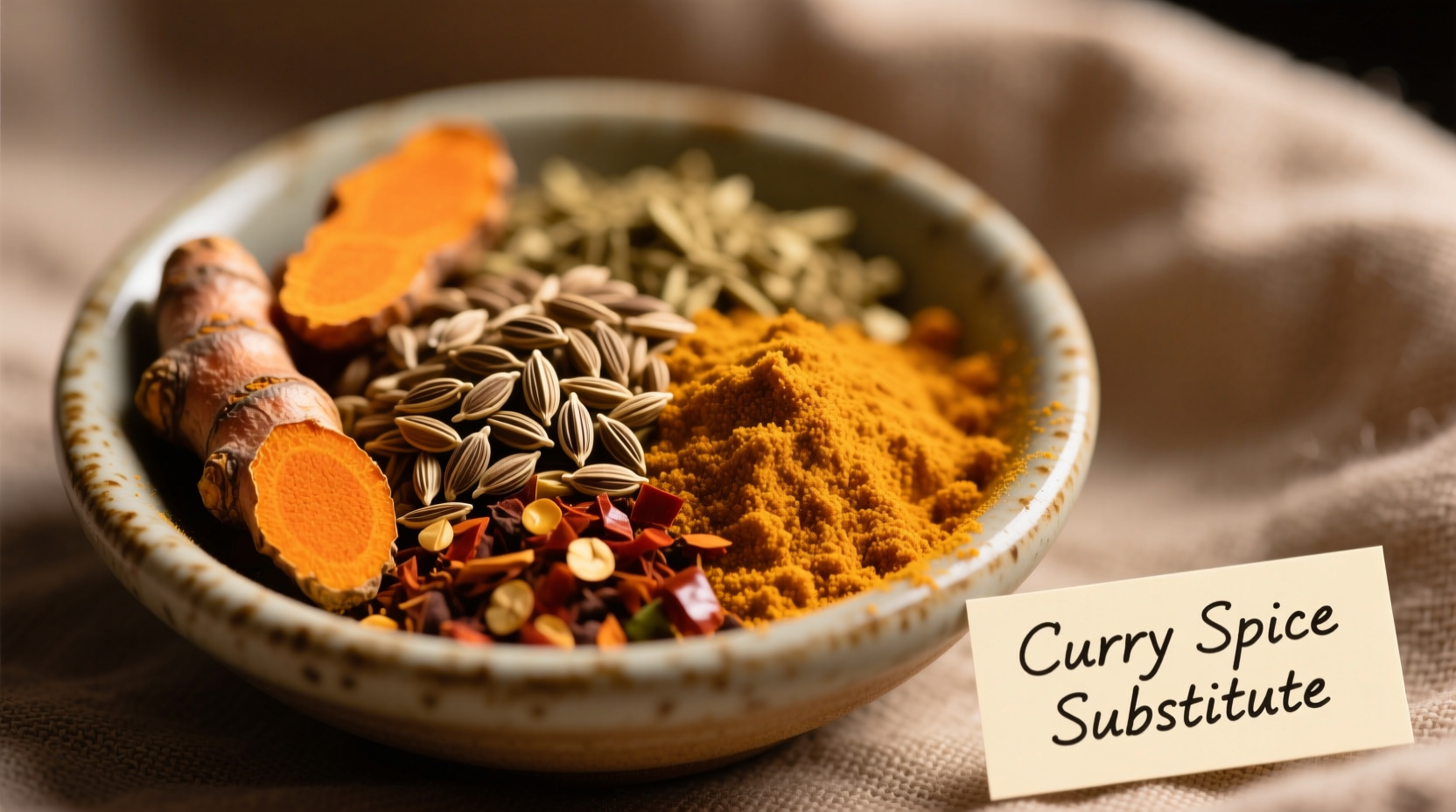 Best Curry Spice Substitutes When You're Out of Blend