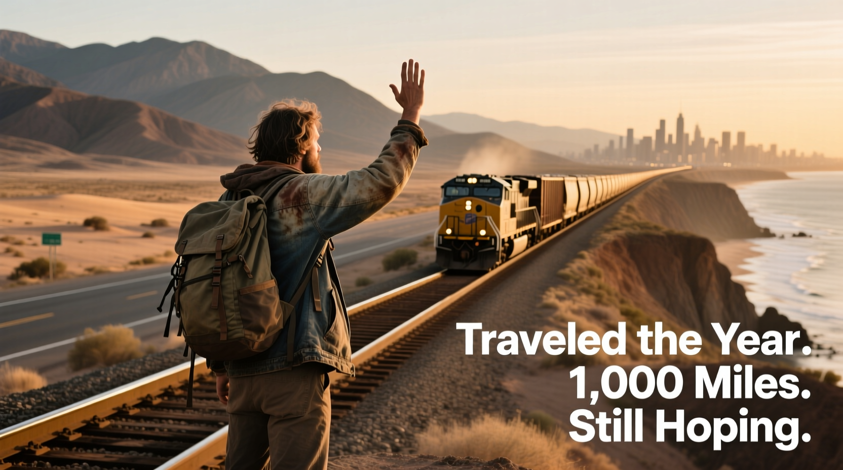 How to Travel the Entire Year for $1,000: Hitchhikers & Train Hoppers Guide