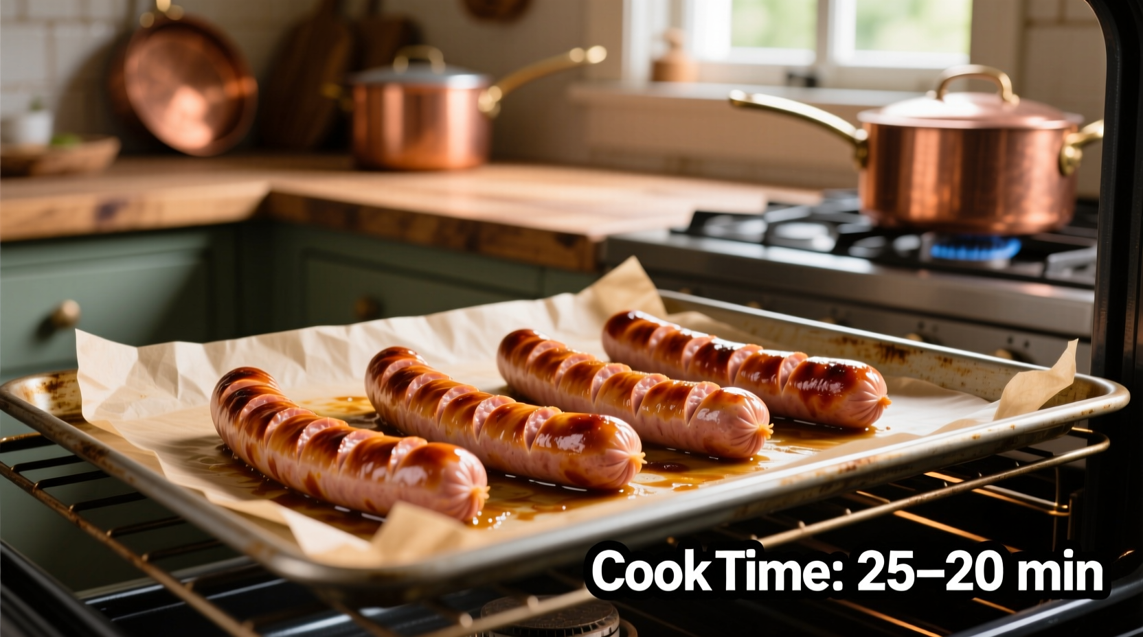 How Long to Cook Bratwurst in Oven: Perfect Timing Guide