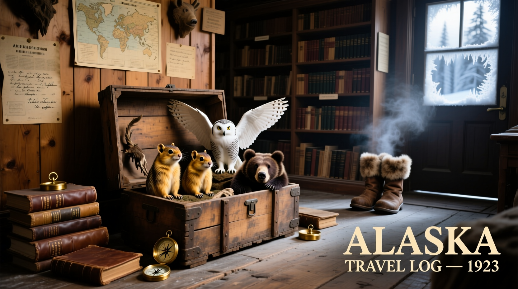 How to Get to the Taxidermied Animals Library in Alaska: Transport Guide