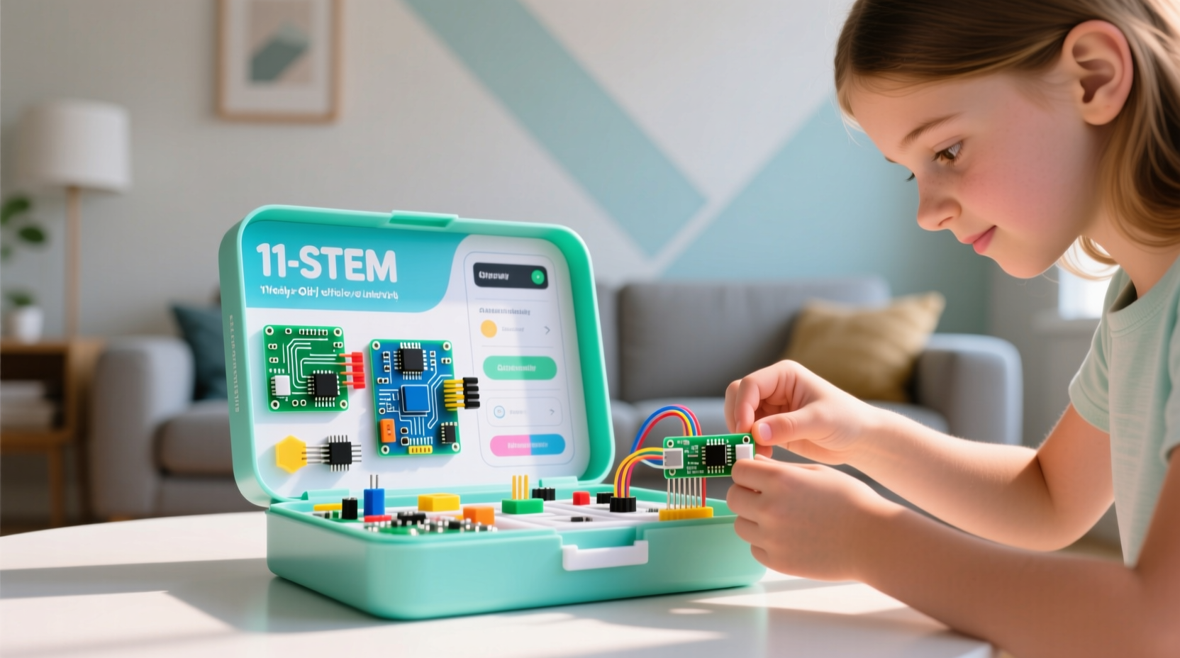 Holiday 2023 popular STEM kit for girls with adjustable difficulty levels compared to basic toys