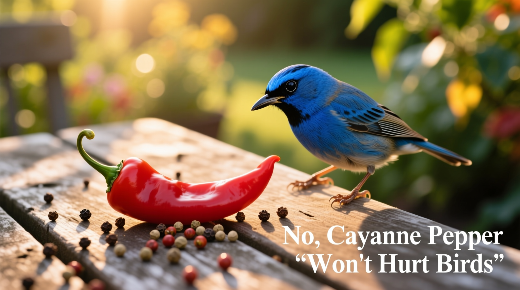 will cayenne pepper hurt birds