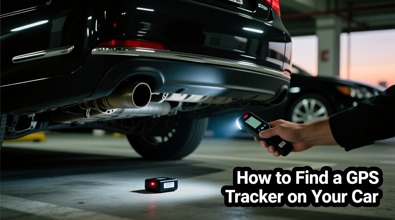 how to find gps tracker on car
