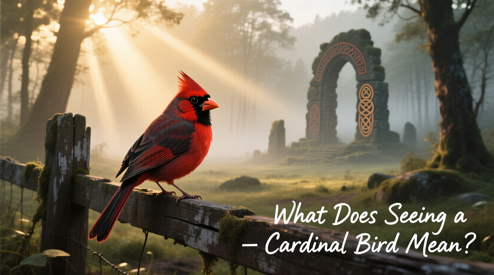 what does seeing a cardinal bird mean