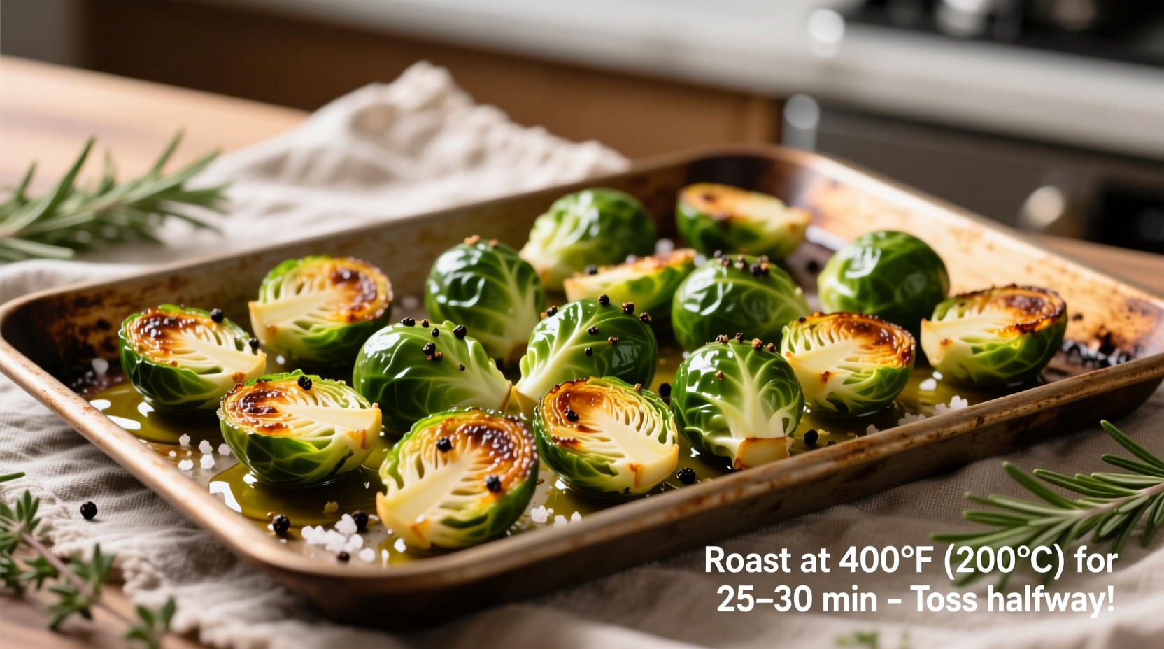 Perfect Oven-Roasted Brussels Sprouts: Simple & Crispy Recipe