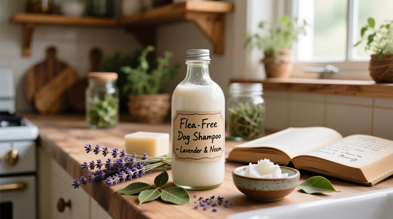 homemade flea shampoo for dogs