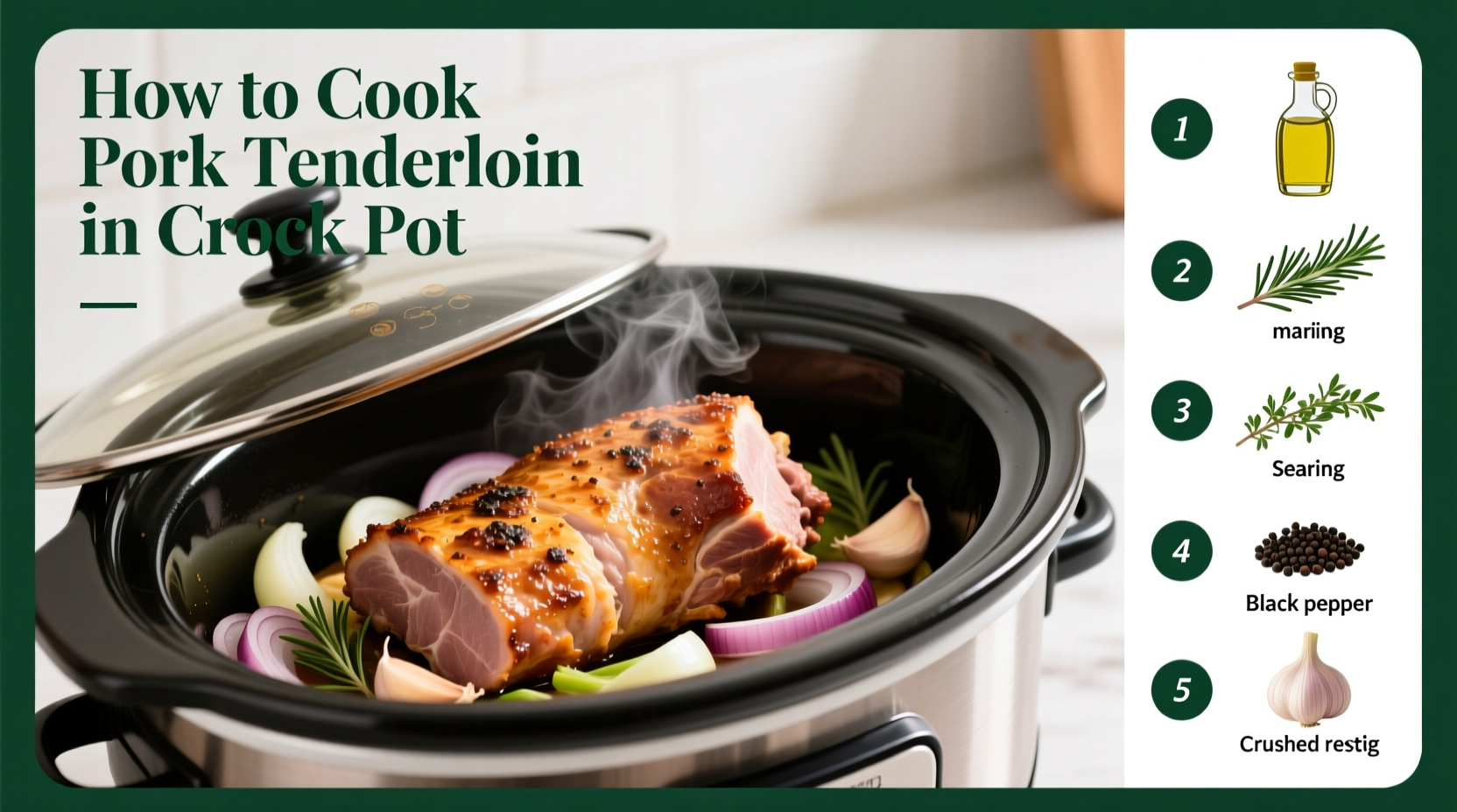 how to cook pork tenderloin in crock pot
