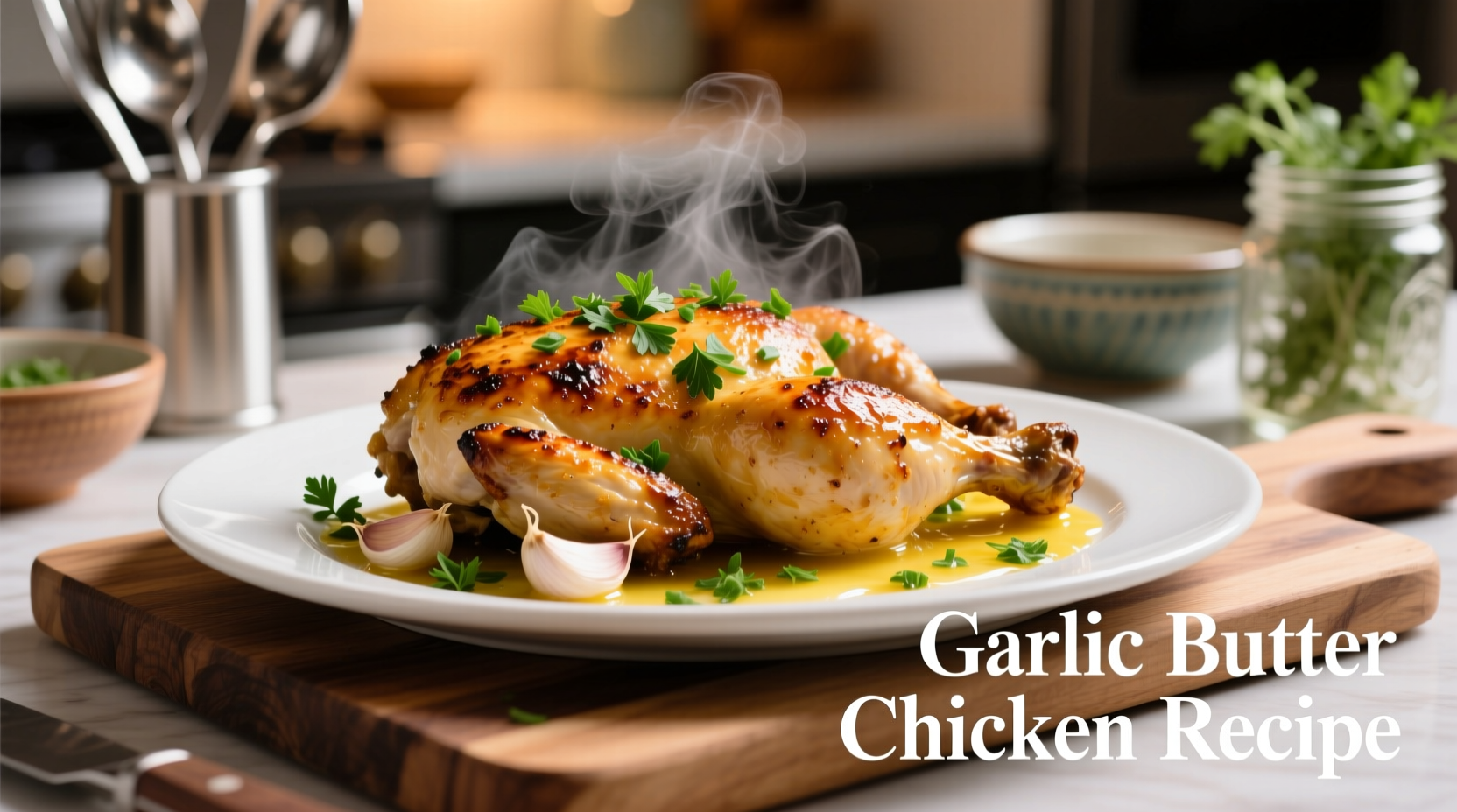 recipe for garlic butter chicken
