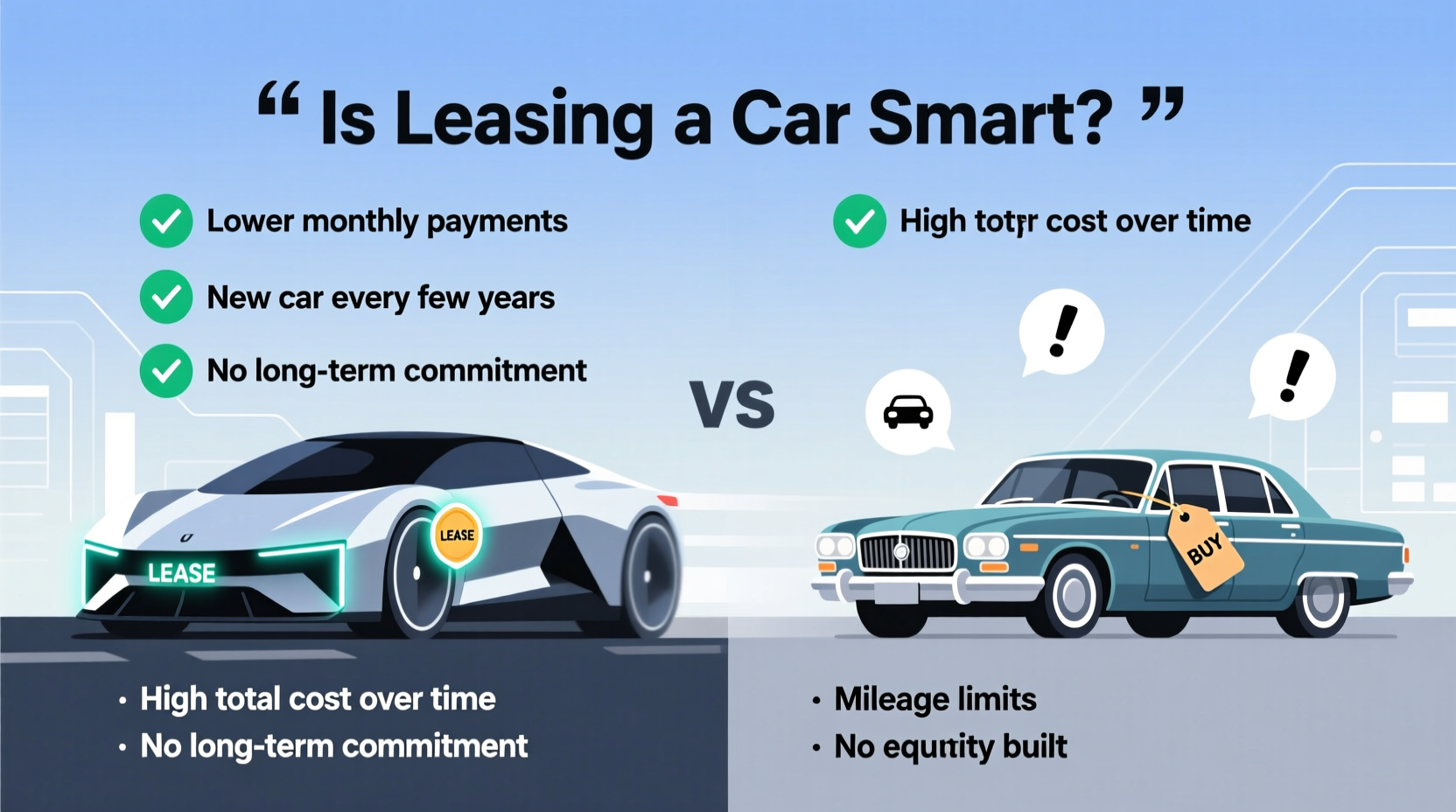 is it smart to lease a car