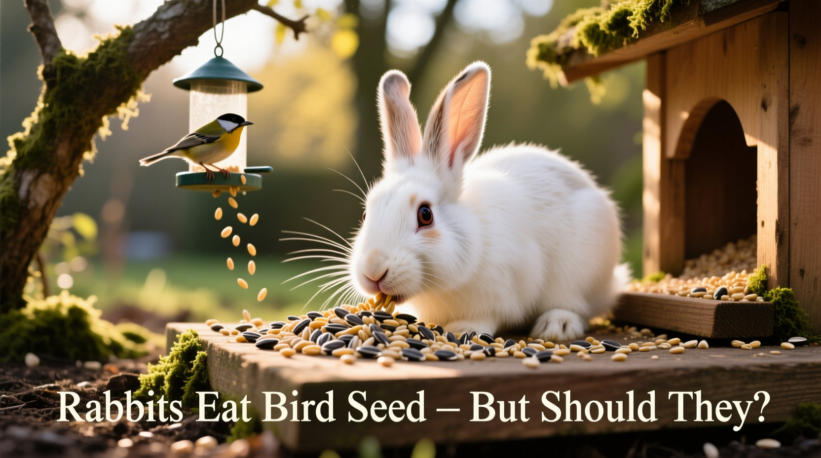 do rabbits eat bird seed