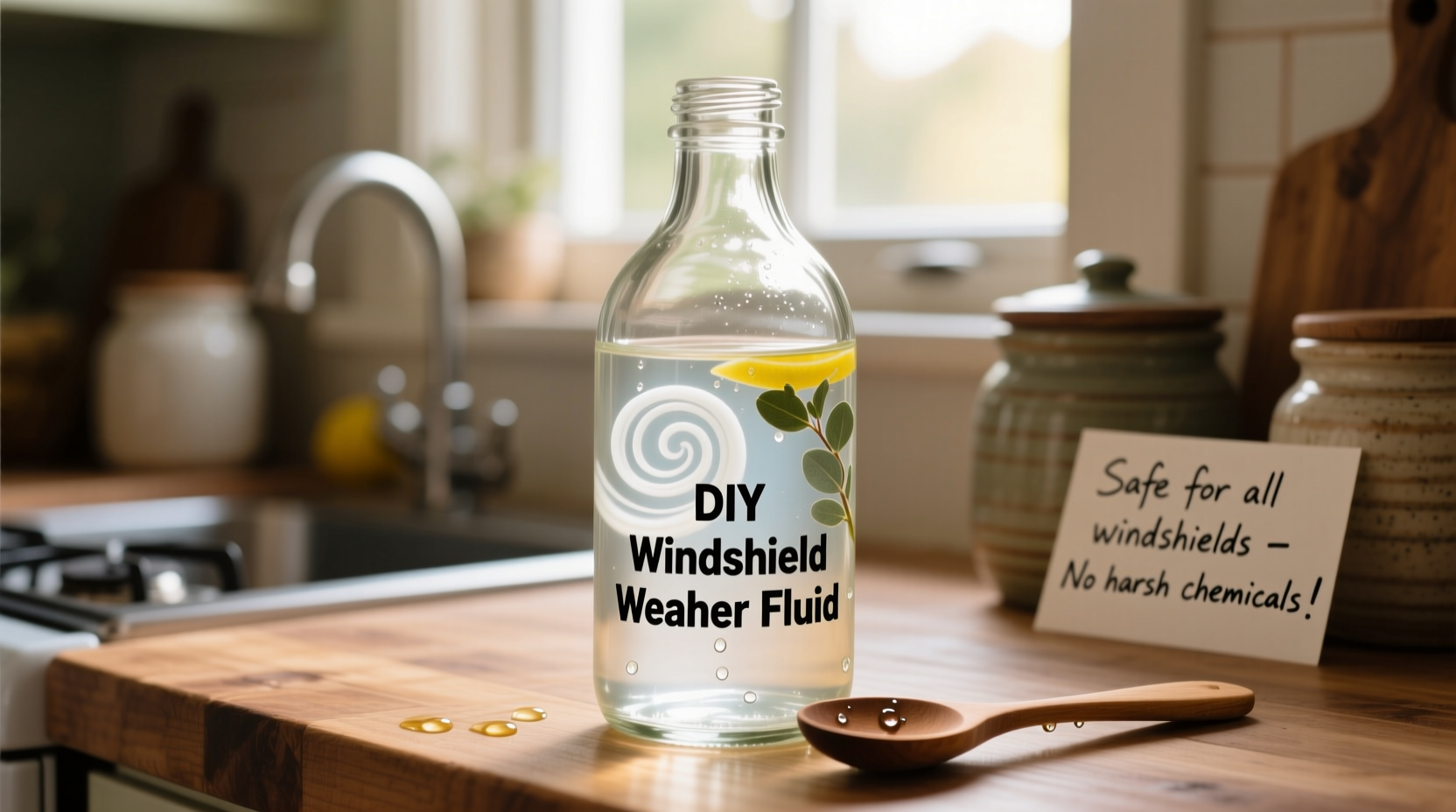homemade windscreen washer fluid