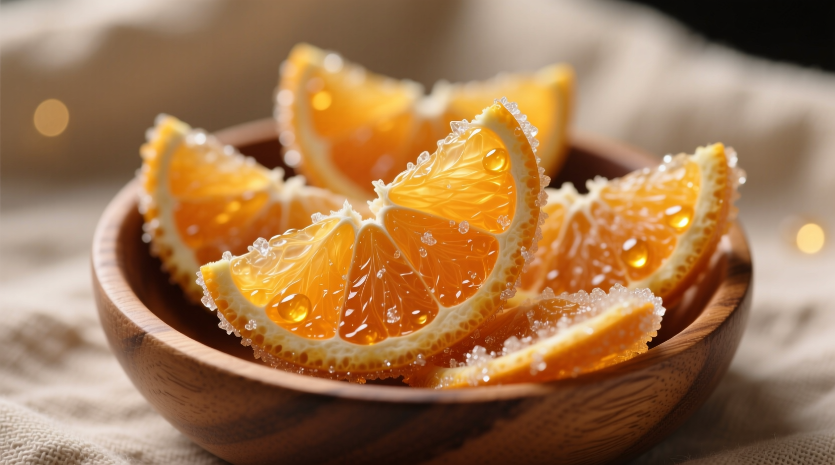 candied orange peels