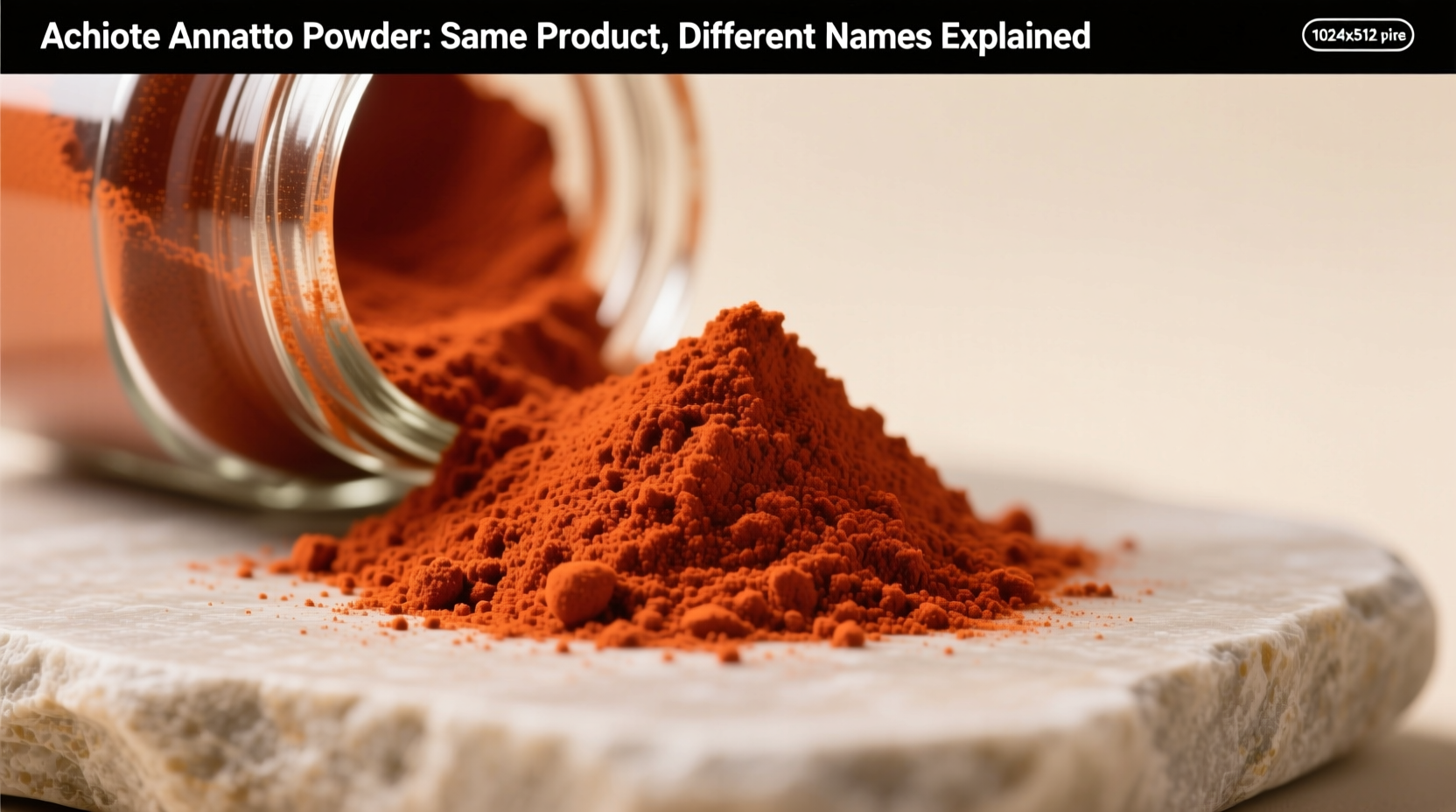 achiote annatto powder same product different names explained