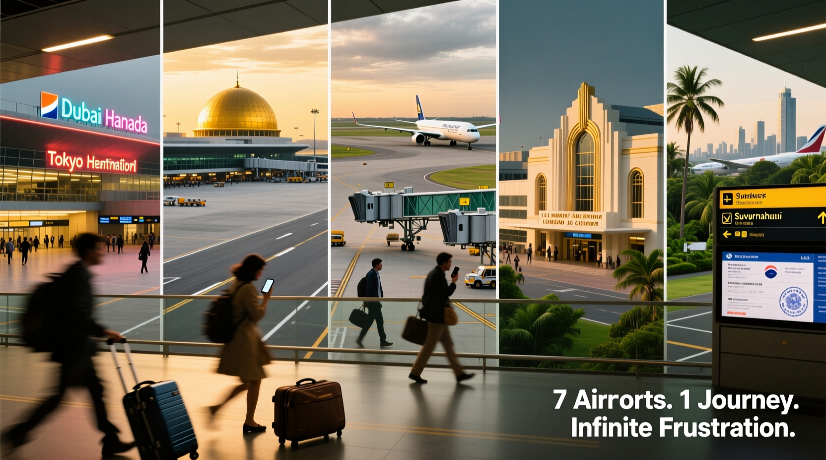 How to Navigate 7 Frustrating Airports Around the World: Transport Guide
