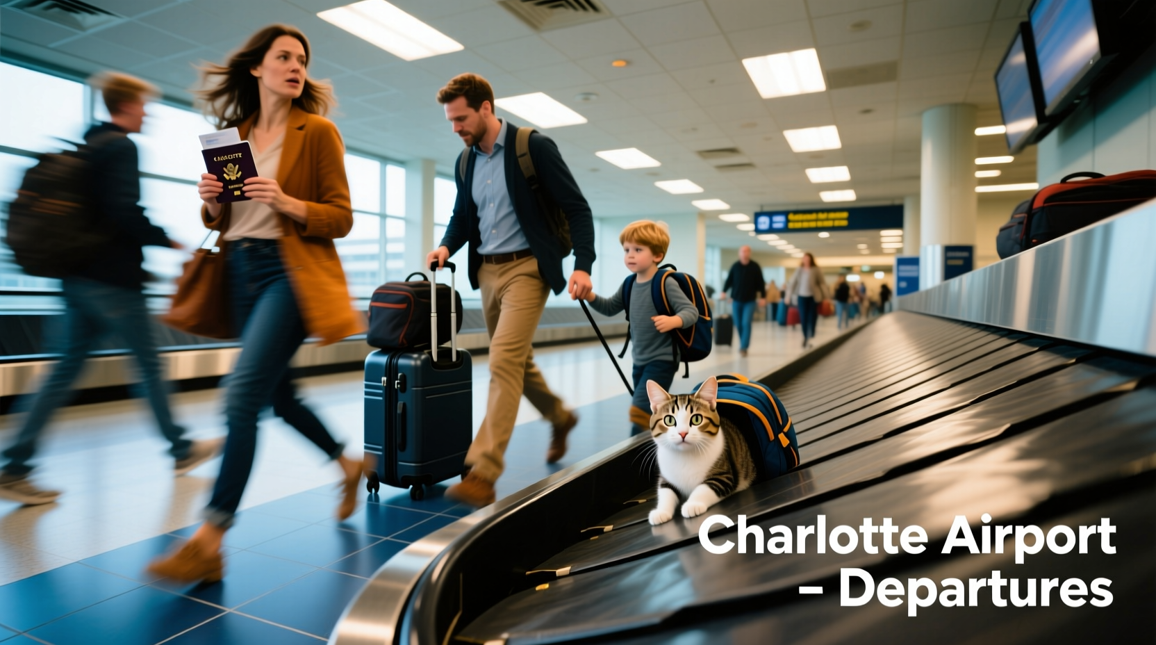 Charlotte Airport Kitten Anxious Travelers: Transport & Logistics Guide