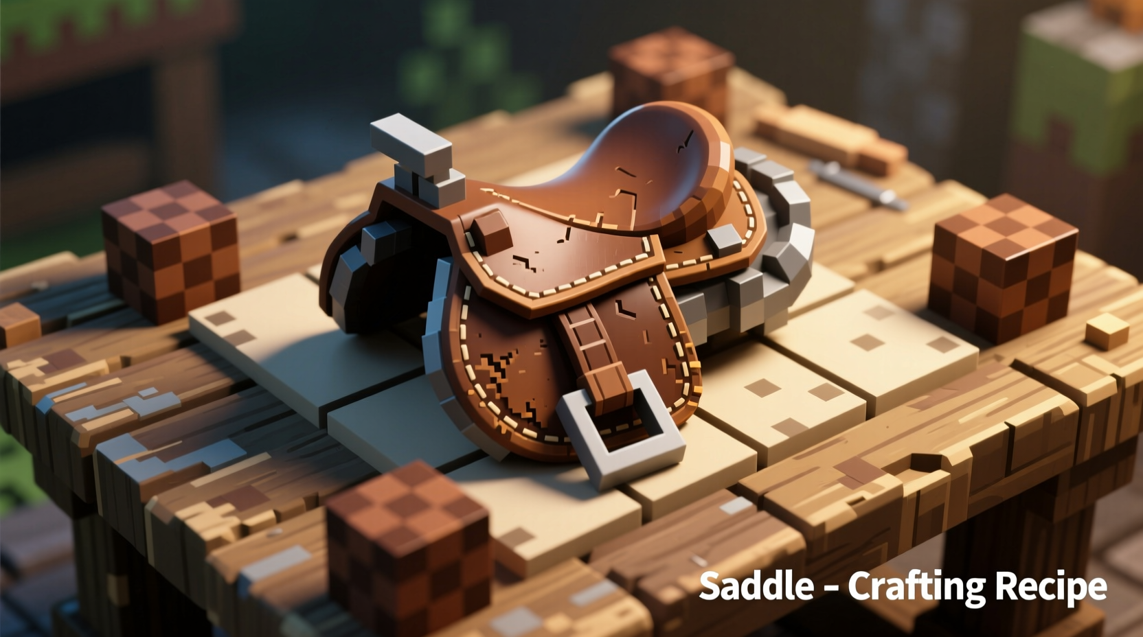 Minecraft Saddle Crafting: Why You Can't Craft & How to Get One
