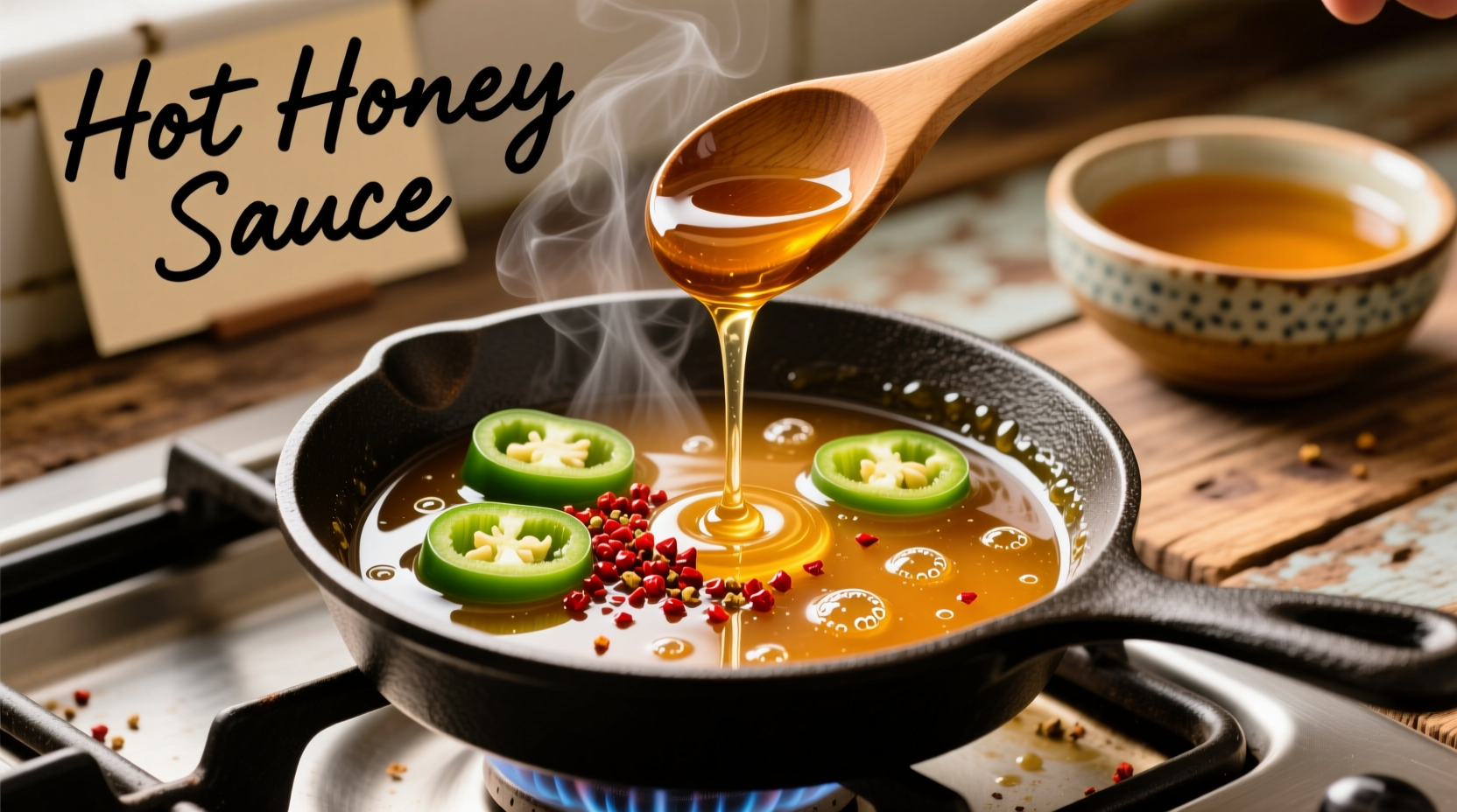 How to Make Hot Honey Sauce: Simple 3-Ingredient Recipe