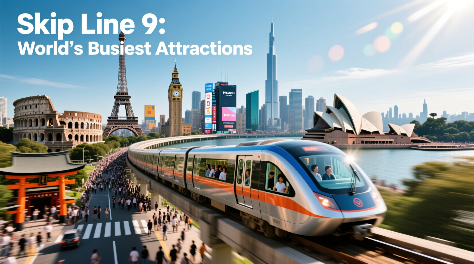 How to Skip the Line at 9 World’s Busiest Tourist Attractions: Transport & Logistics Guide