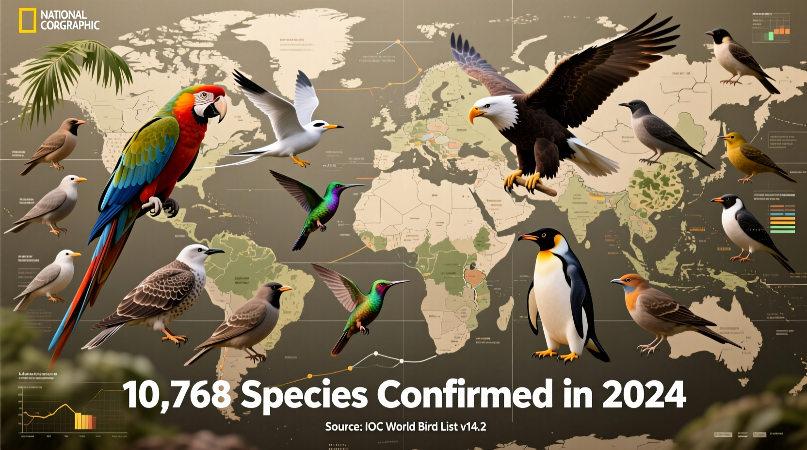 how many kinds of birds are there