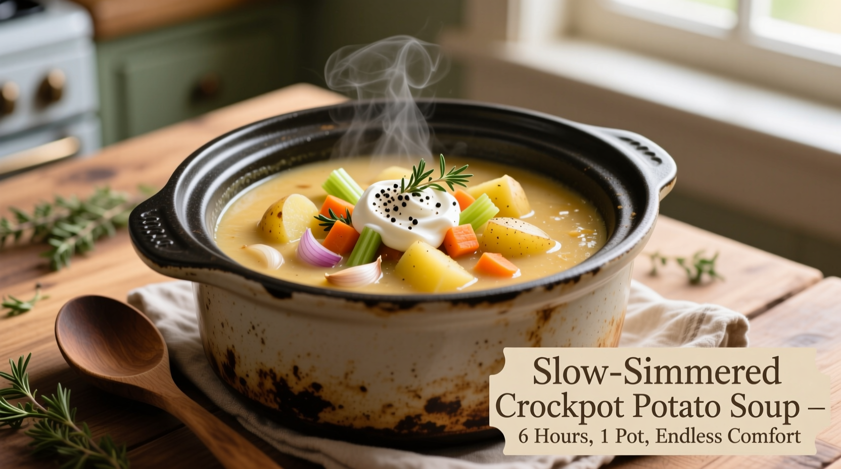 potato soup recipe crockpot