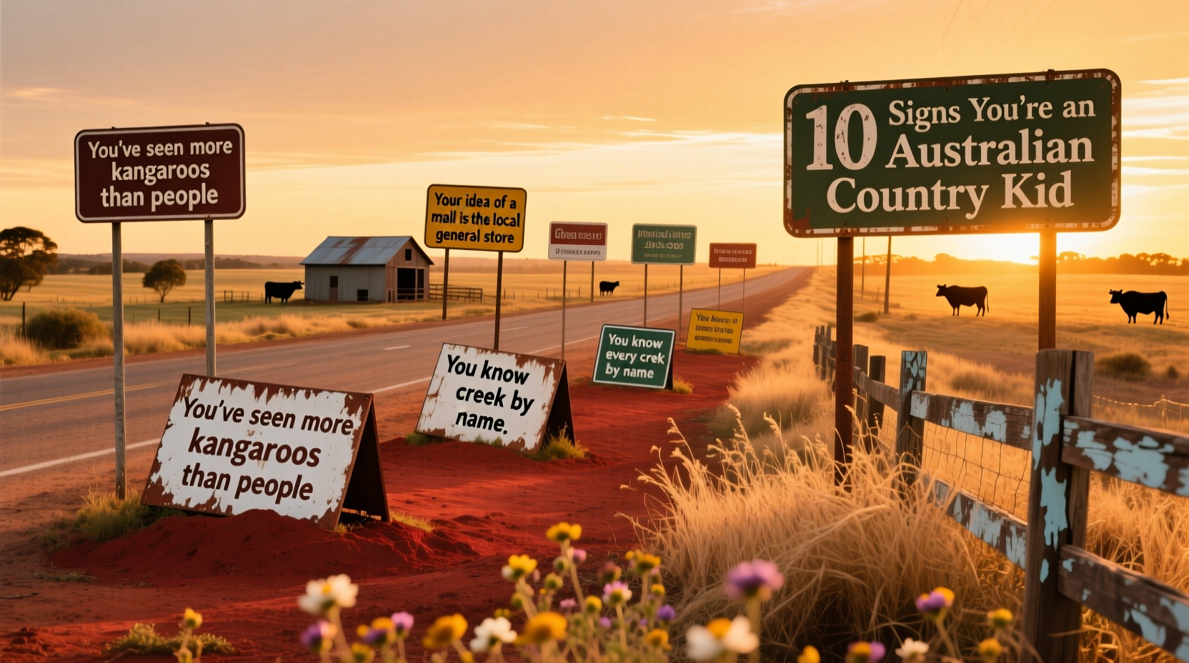 10 Signs You're an Australian Country Kid: Budget Travel Guide