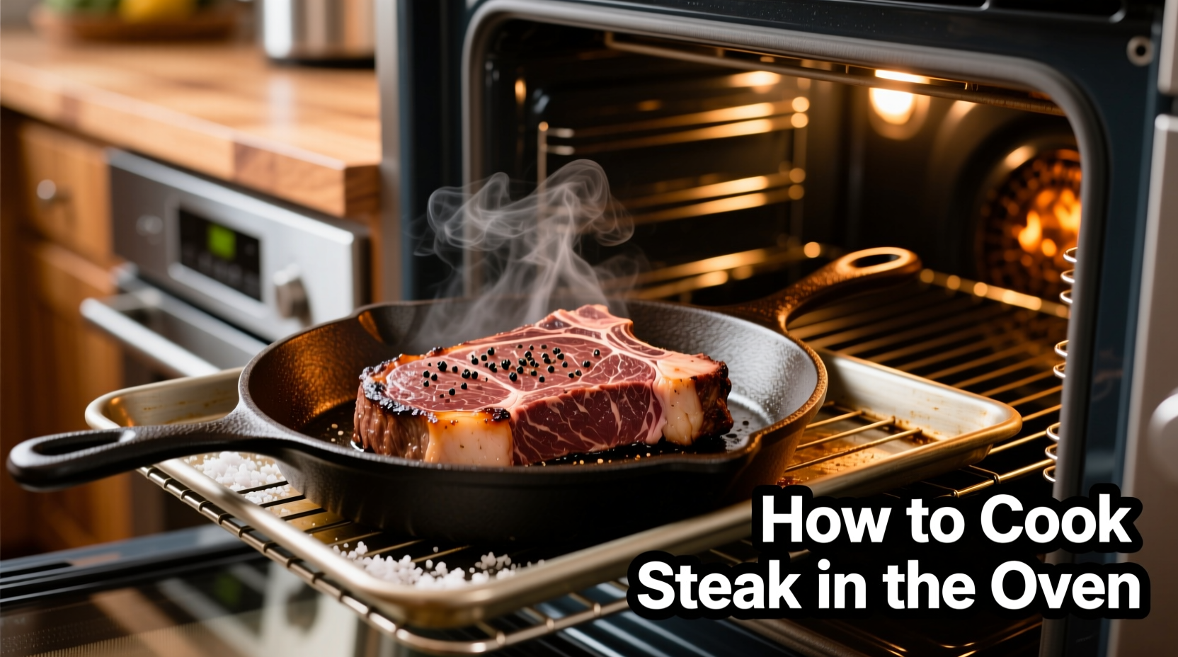 Perfect Oven-Cooked Steak: Simple 4-Step Method