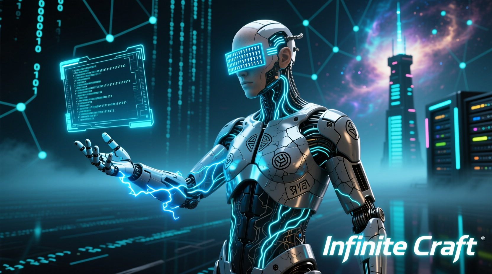 Computer element combined with human to create programmer in Infinite Craft