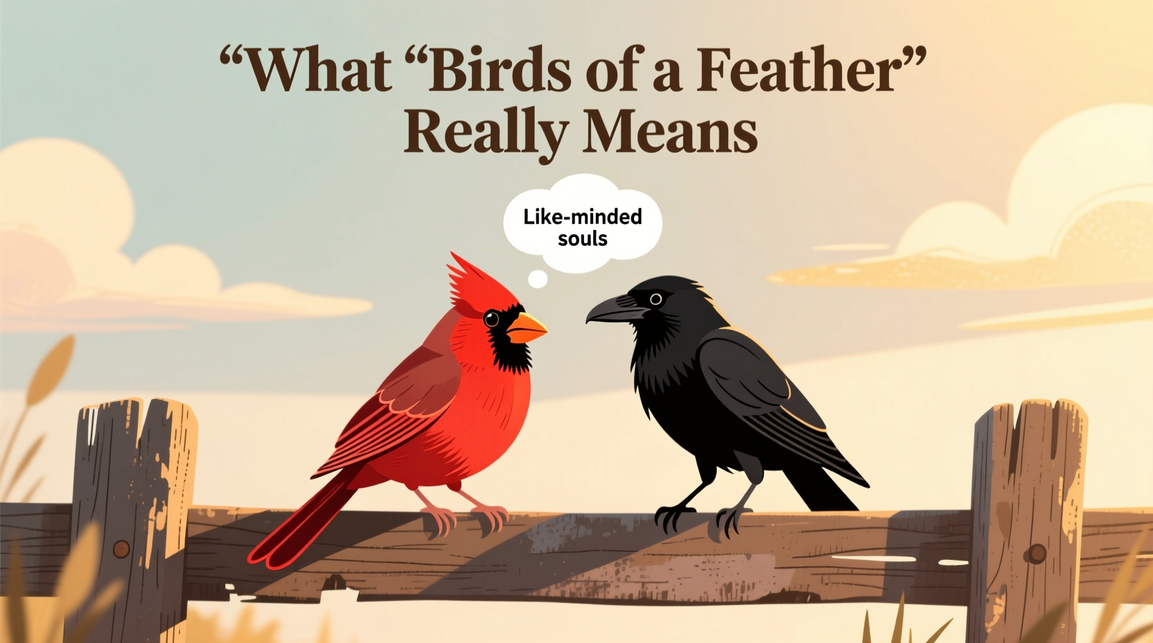 what is birds of a feather about