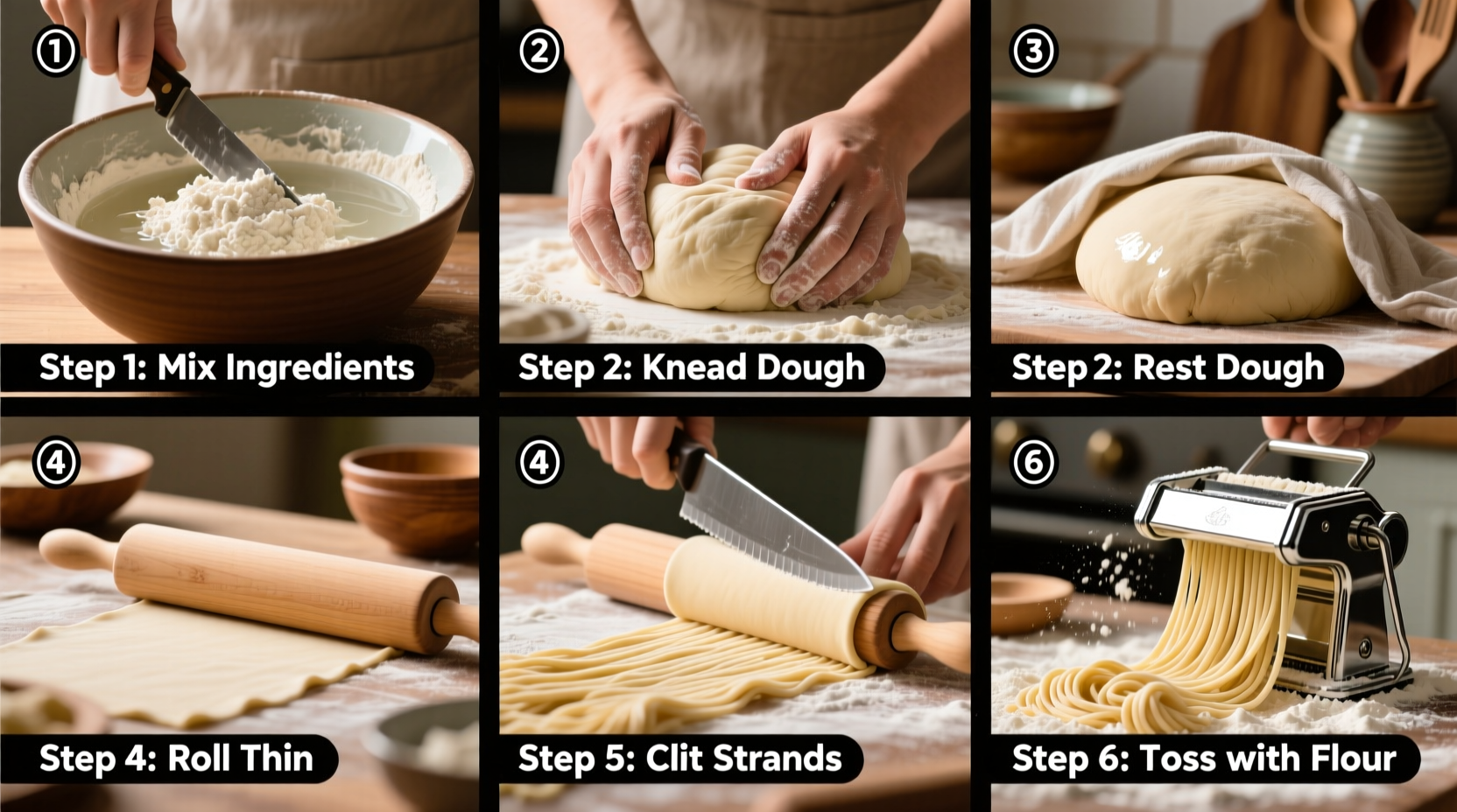 how to make homemade noodles