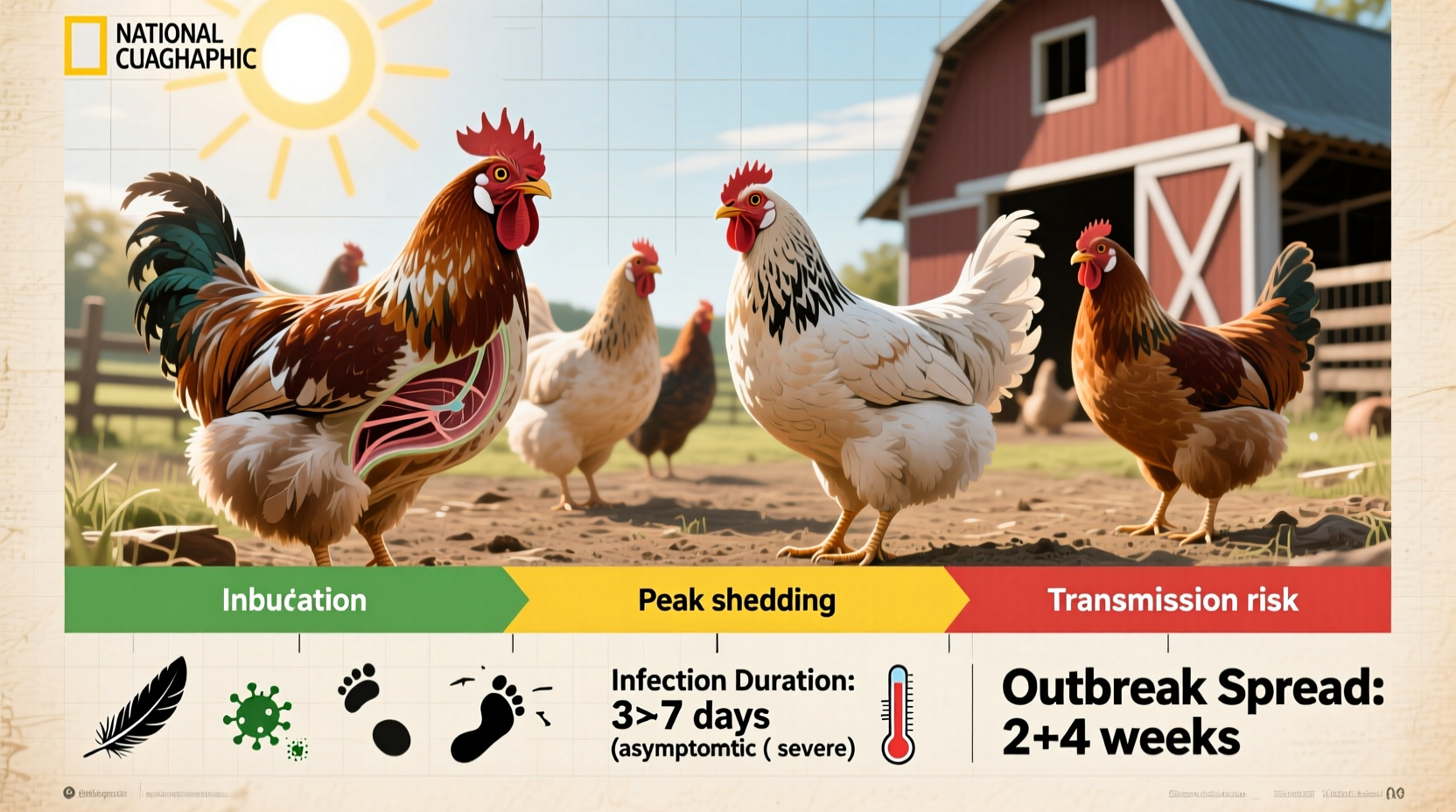 how long does bird flu last