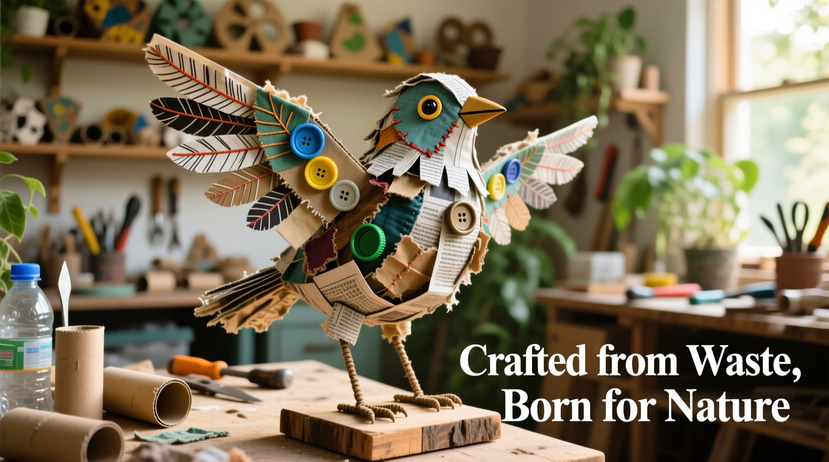 Eco-friendly craft projects using recycled materials